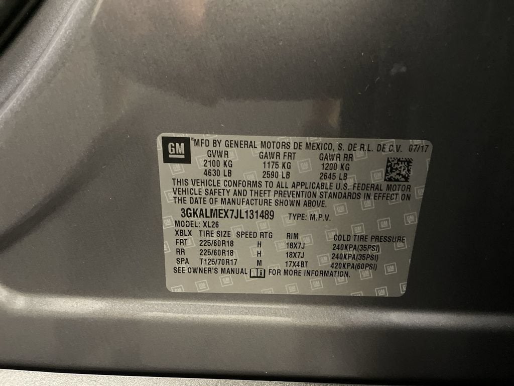 2018 GMC Terrain SLE
