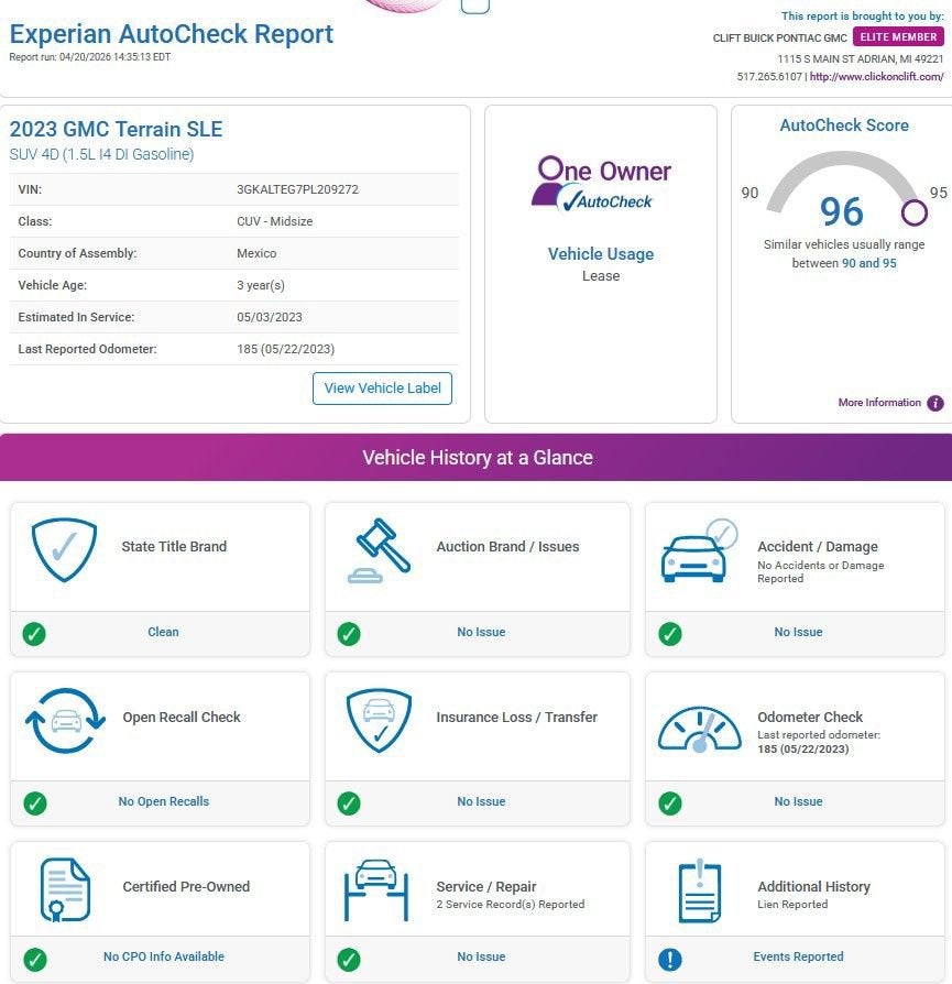 2023 GMC Terrain SLE