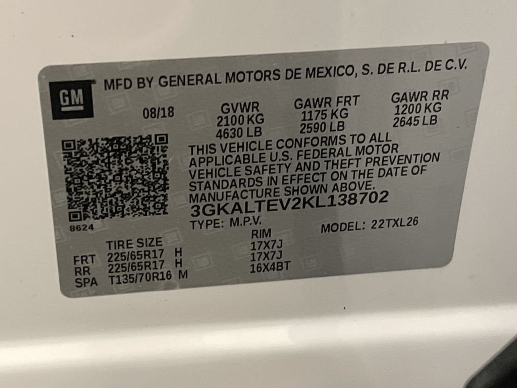 2019 GMC Terrain SLE