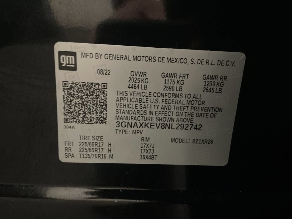 2022 Chevrolet Equinox LT