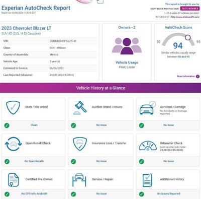 2023 Chevrolet Blazer 2LT