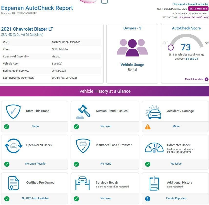 2021 Chevrolet Blazer LT