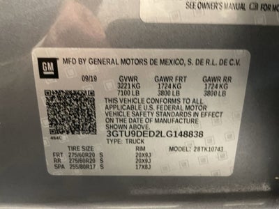 2020 GMC Sierra 1500 SLT