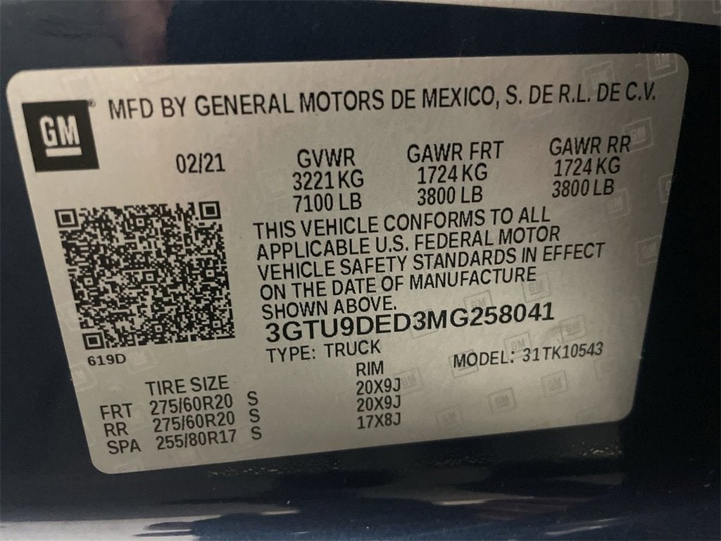 2021 GMC Sierra 1500 SLT