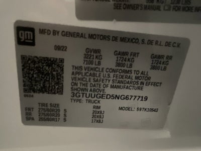 2022 GMC Sierra 1500 Denali