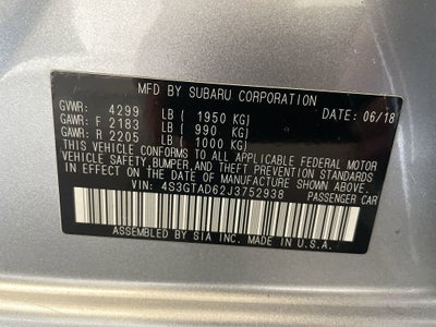 2018 Subaru Impreza 2.0i Premium