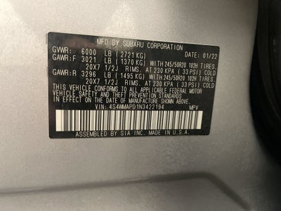 2022 Subaru Ascent Limited