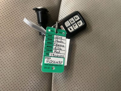 2018 Honda Odyssey Elite