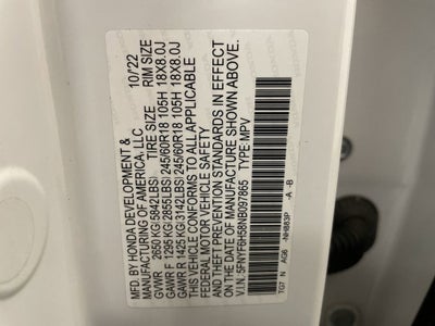2022 Honda Pilot AWD EX-L