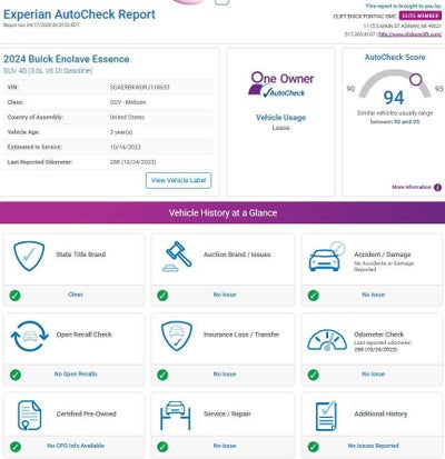 2024 Buick Enclave Essence
