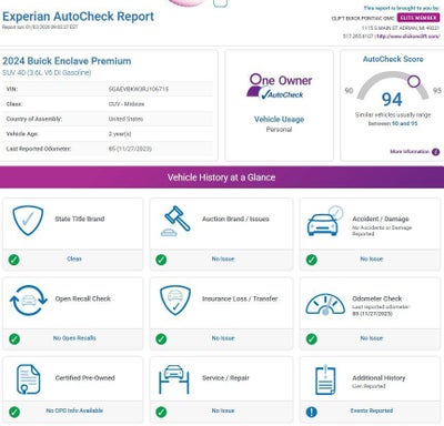 2024 Buick Enclave Premium
