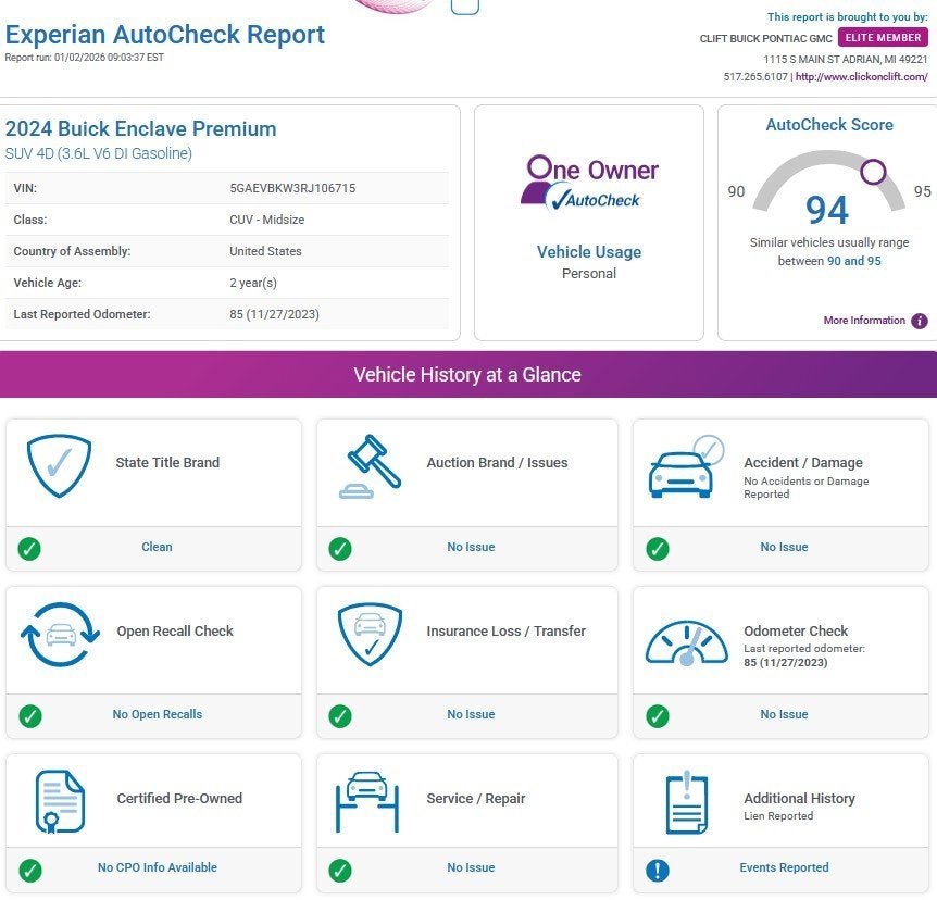 2024 Buick Enclave Premium
