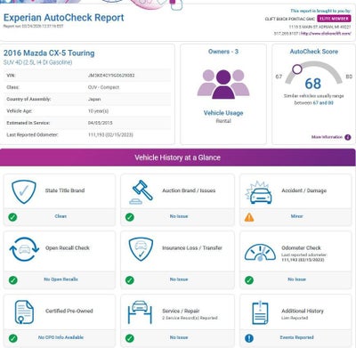 2016 Mazda Mazda CX-5 Touring