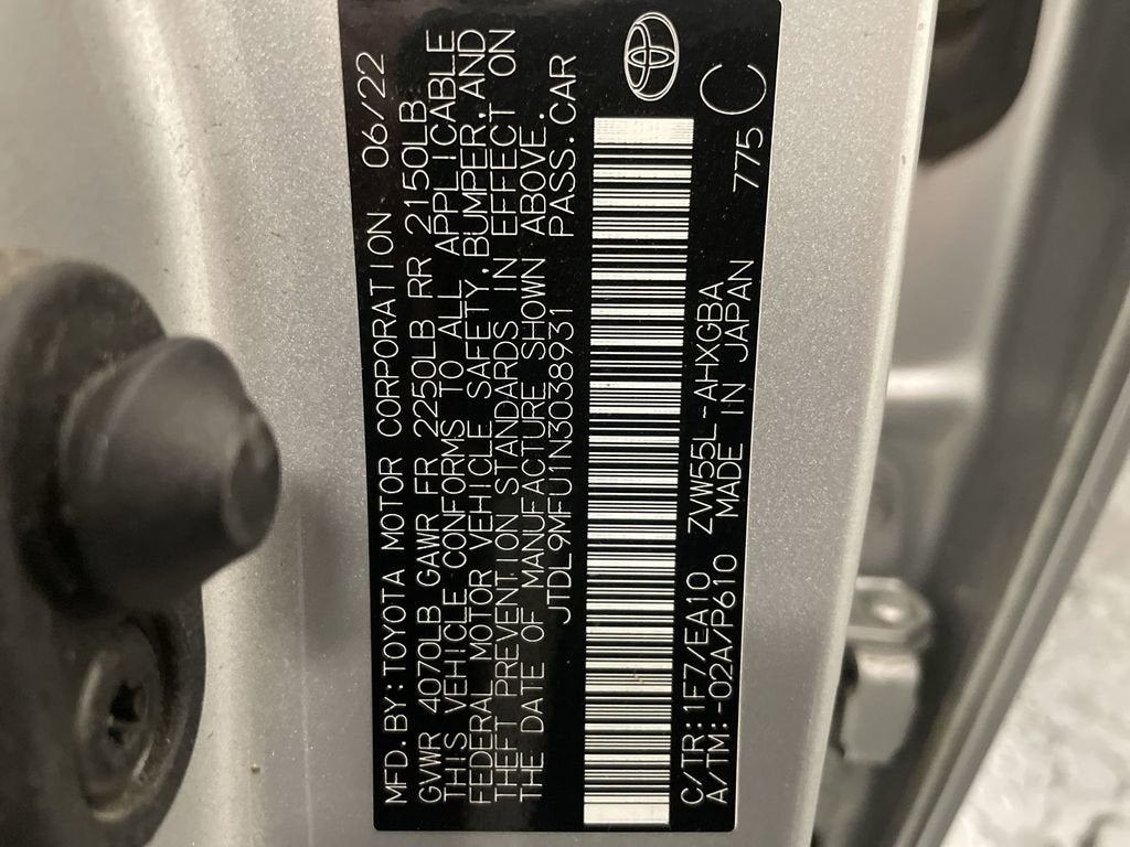 2022 Toyota Prius XLE AWD-e