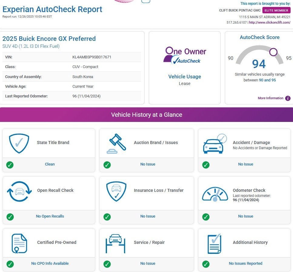 2025 Buick Encore GX Preferred