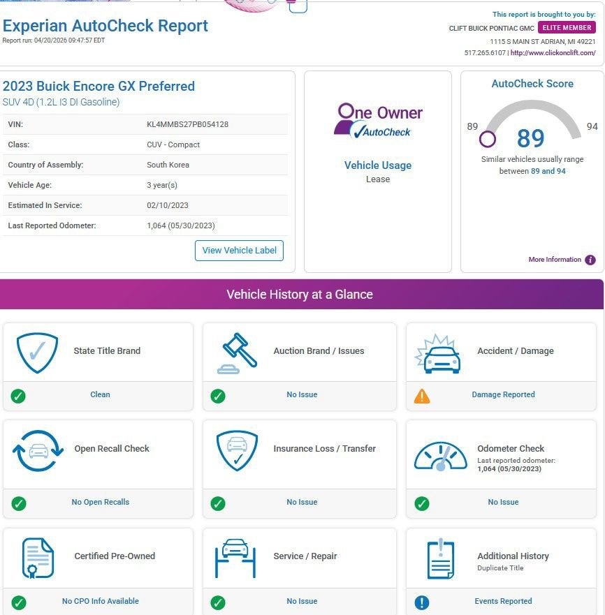 2023 Buick Encore GX Preferred