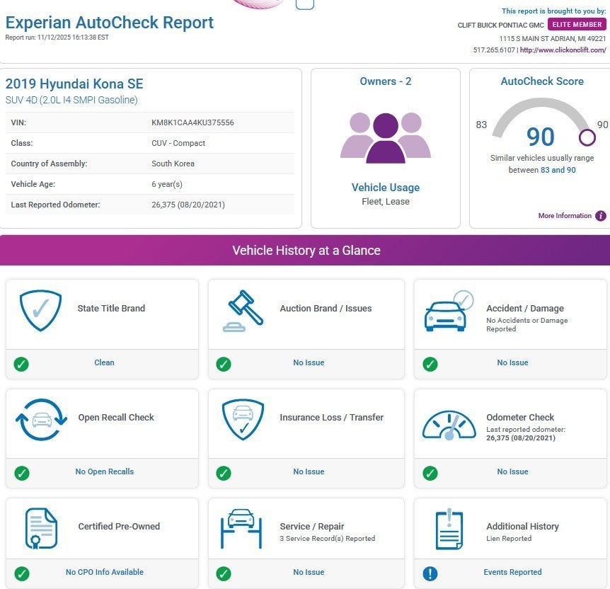 2019 Hyundai Kona SE