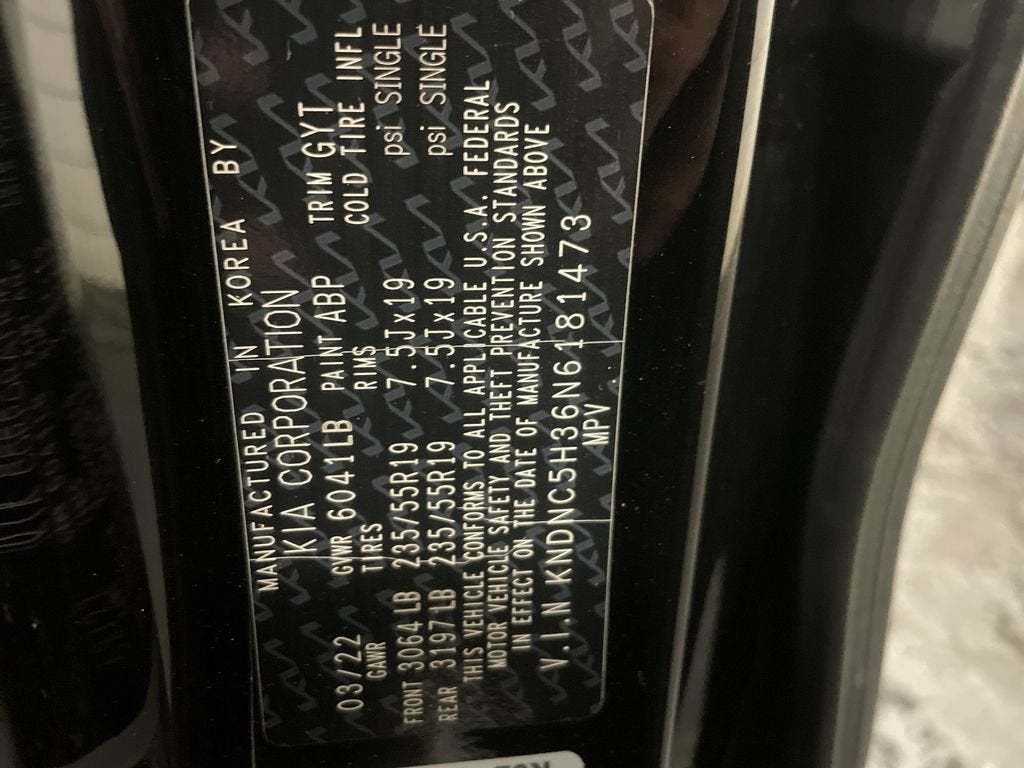 2022 Kia Carnival MPV EX