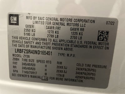 2022 Buick Envision Avenir