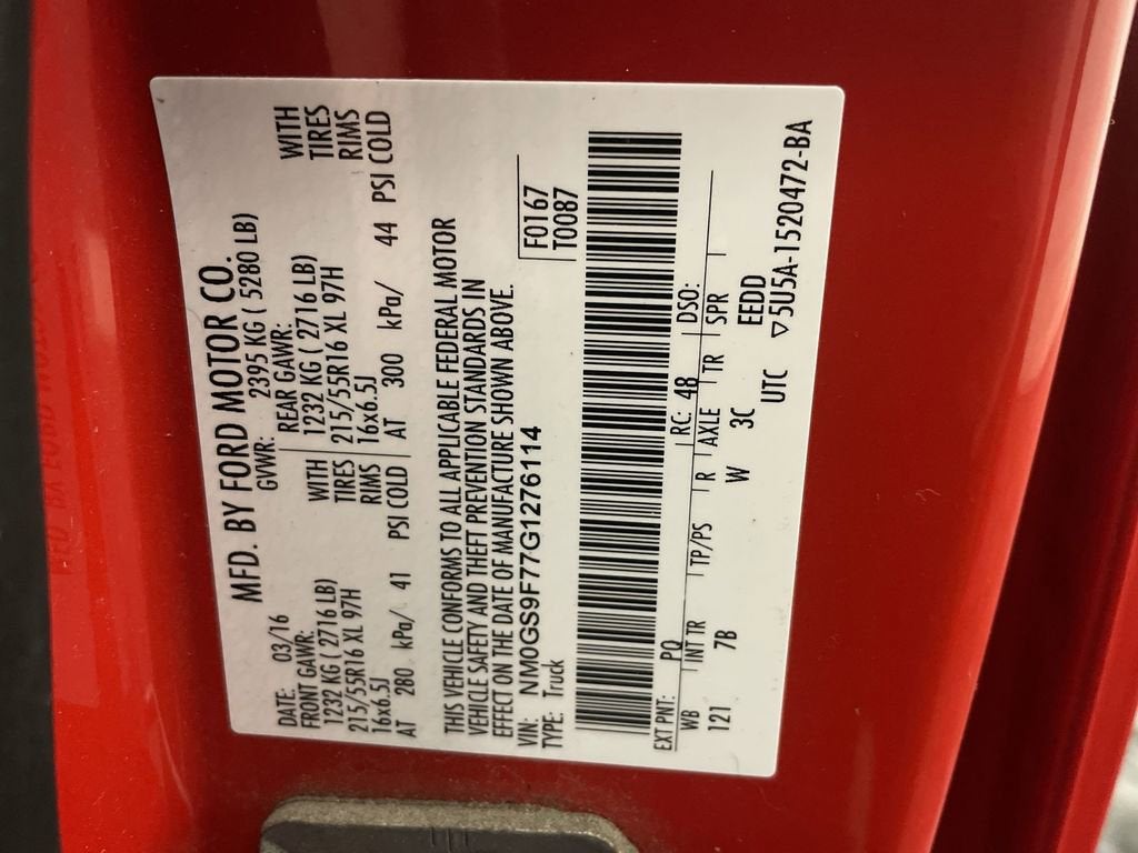 2016 Ford Transit Connect Wagon XLT