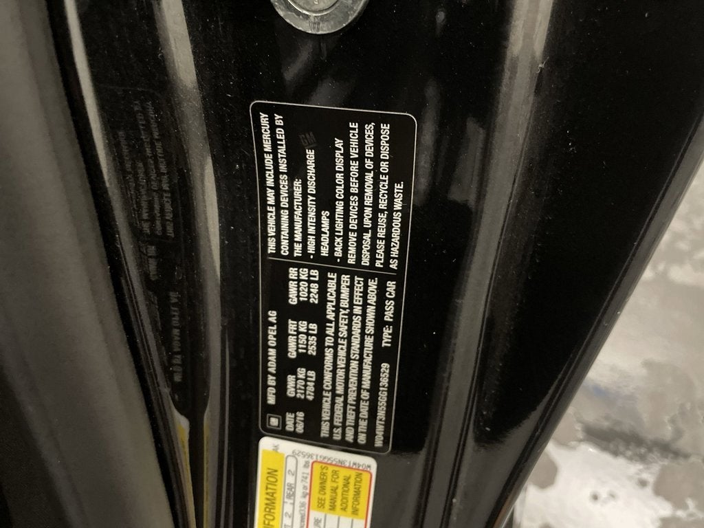 2016 Buick Cascada Premium