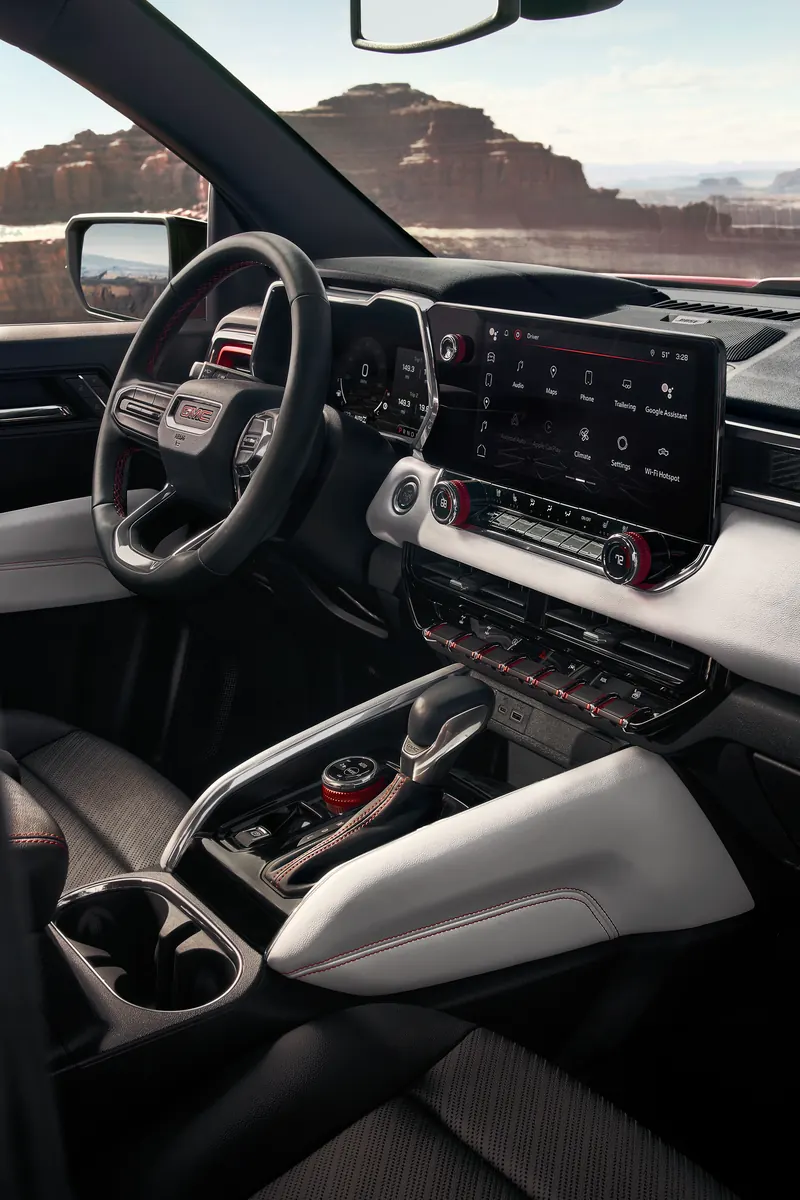 2026 GMC Canyon infotainment system at Clift Buick GMC in Adrian MI