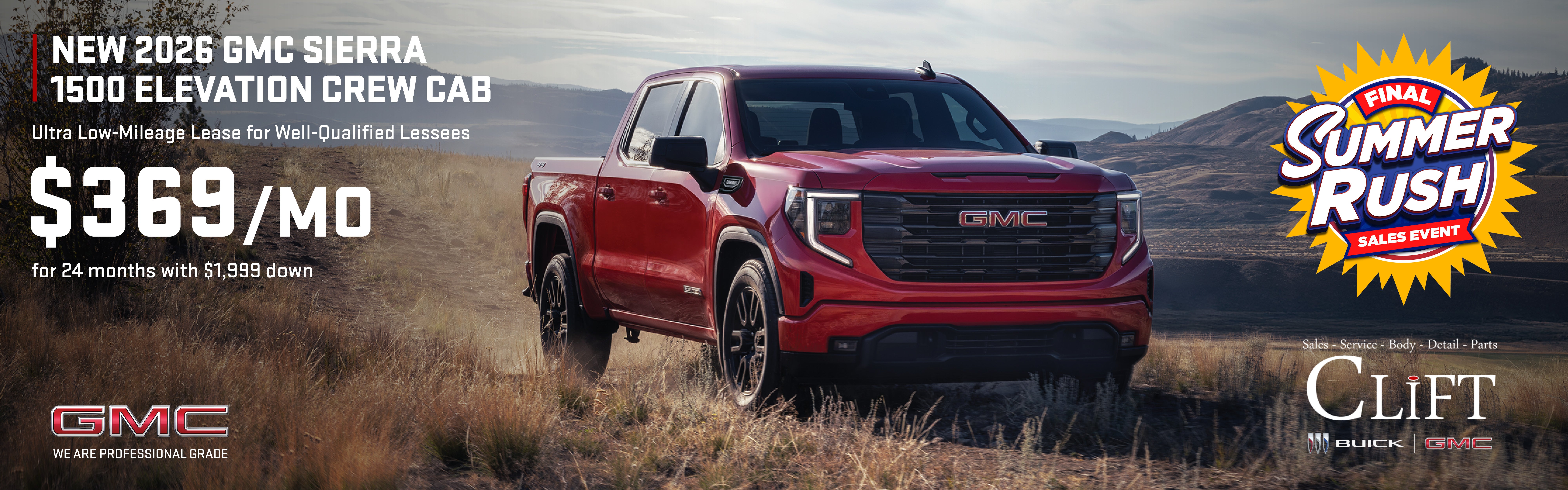 2026 GMC Sierra 1500 Specials