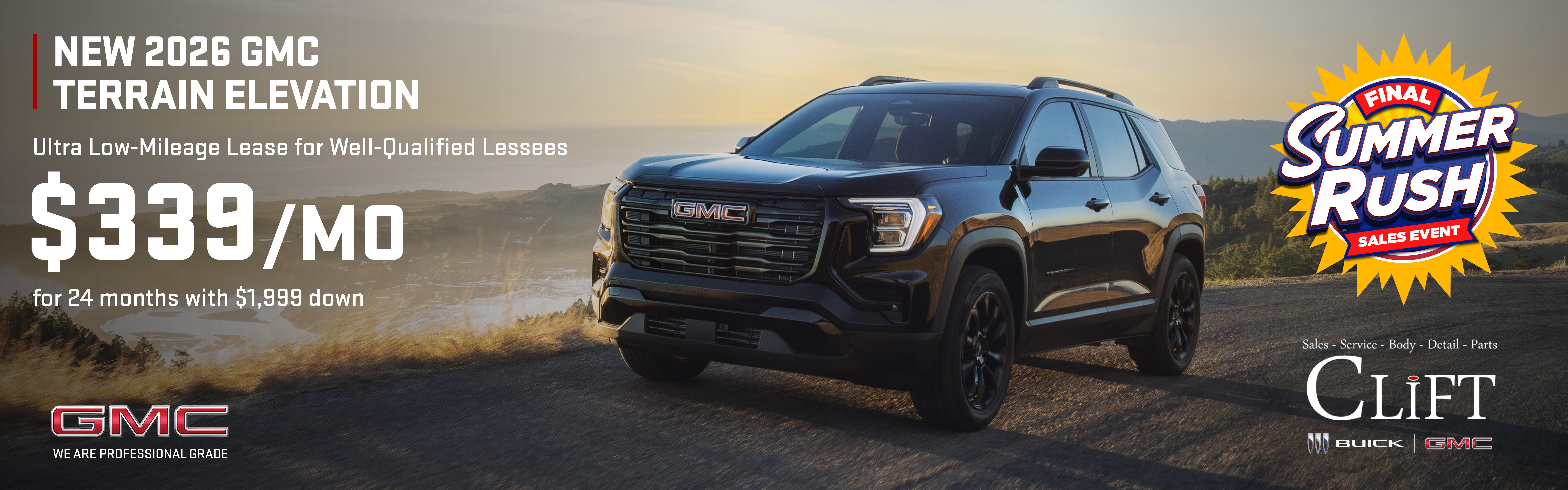 2026 GMC Terrain Specials