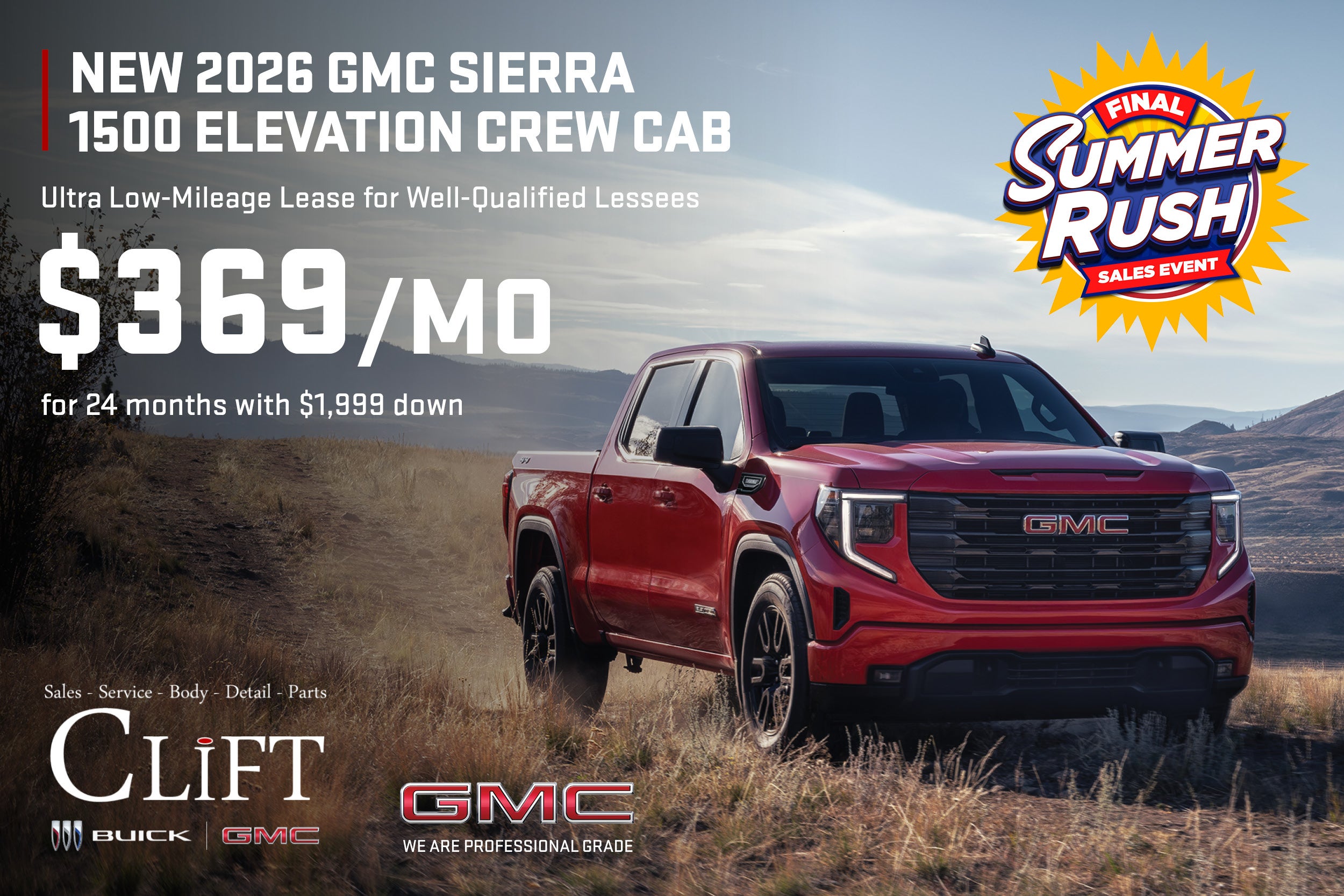 2026 GMC Sierra 1500 Specials