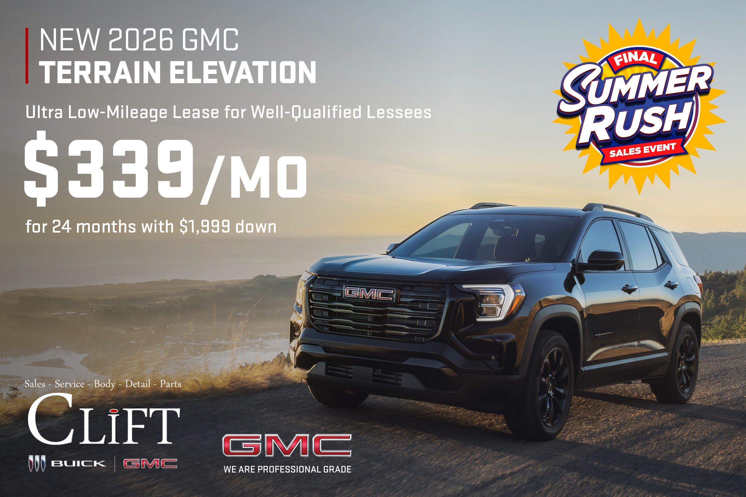 2026 GMC Terrain Specials
