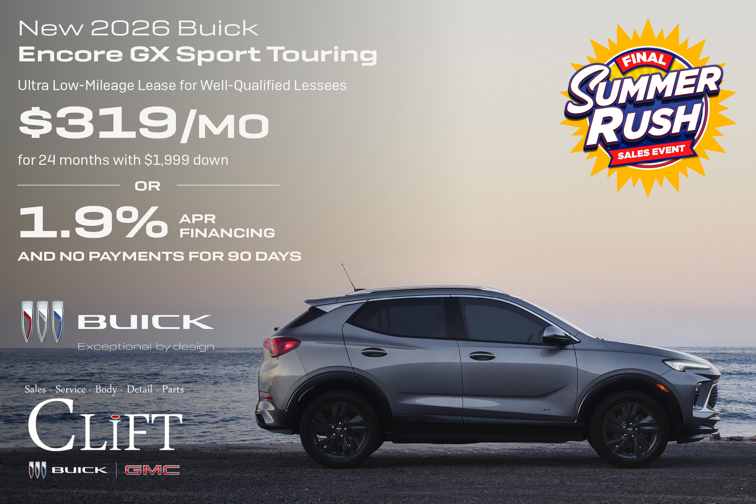 2026 Buick Encore GX Specials