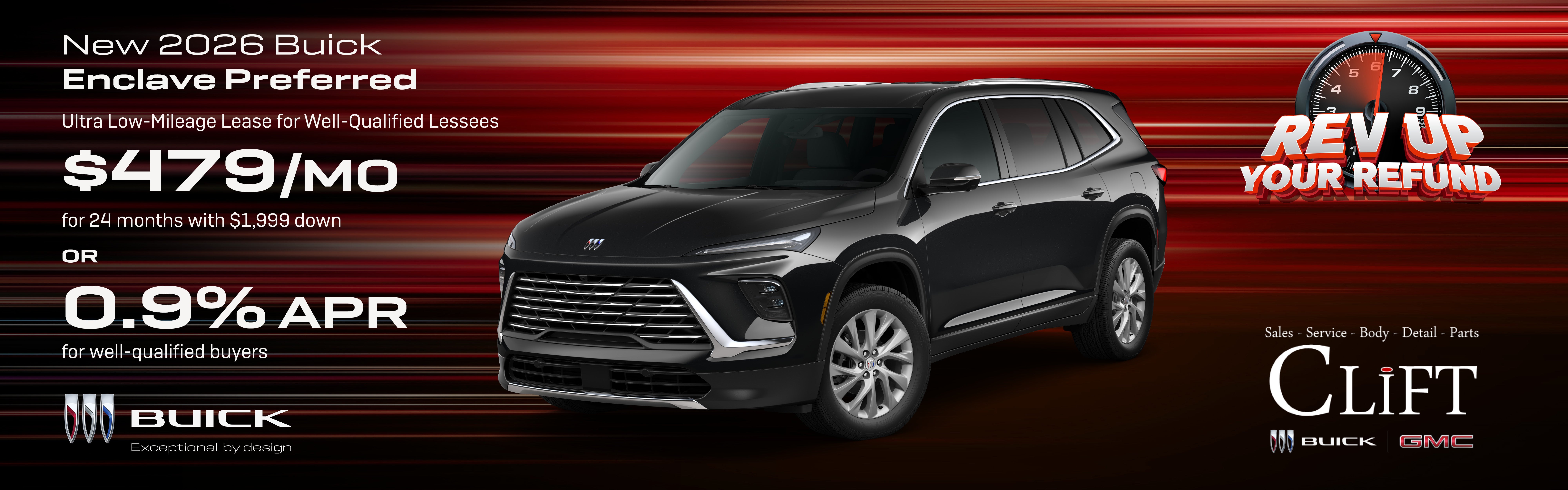 2026 Buick Enclave Lease Special