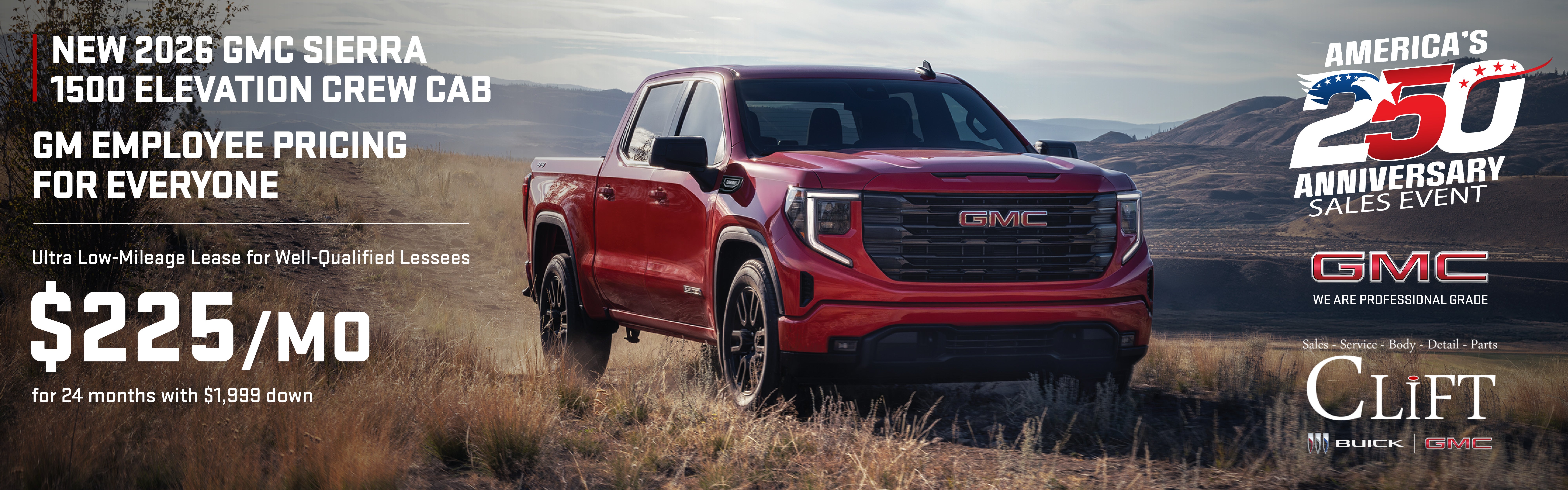 GMC Sierra 1500 Lease Special