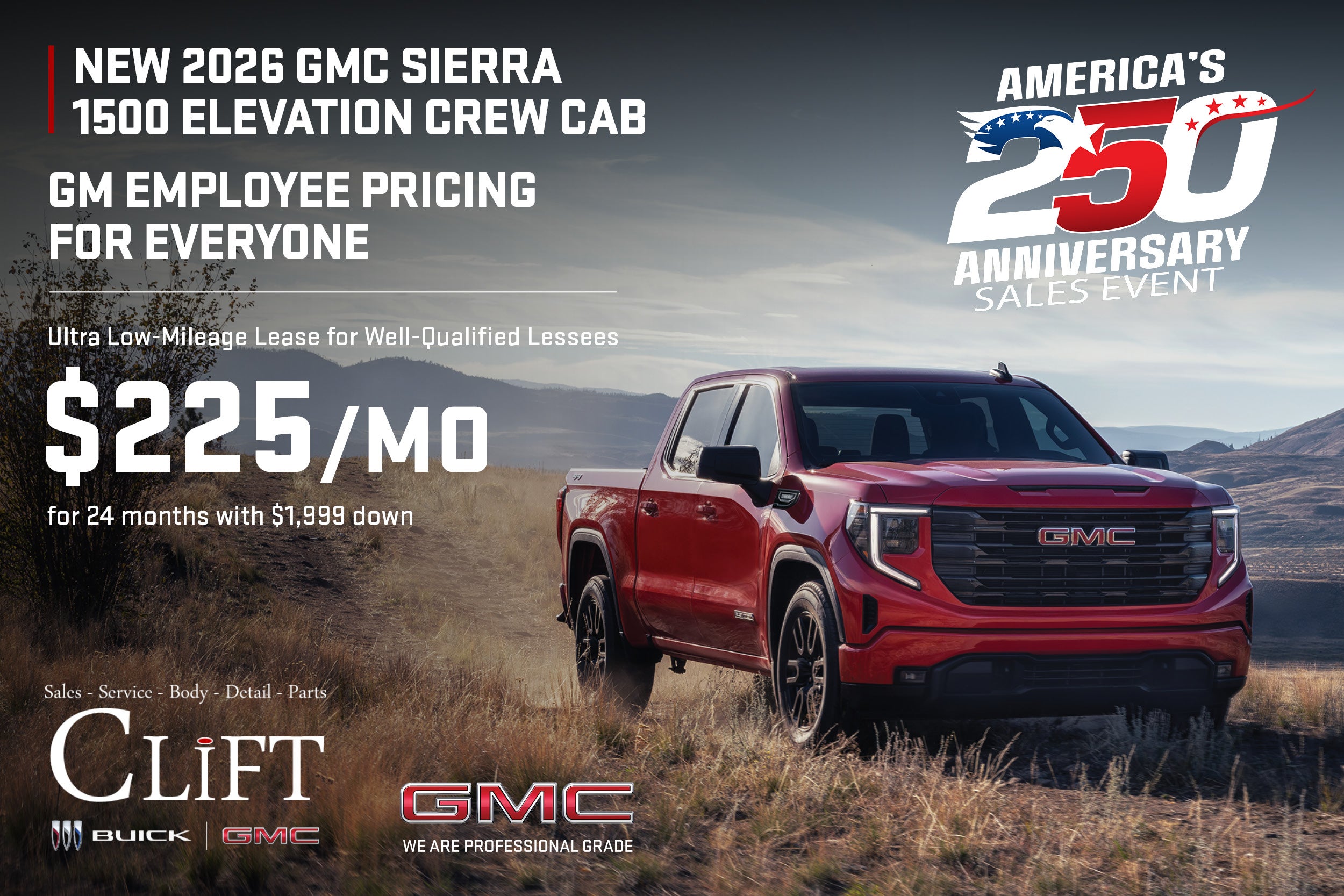 GMC Sierra 1500 Lease Special