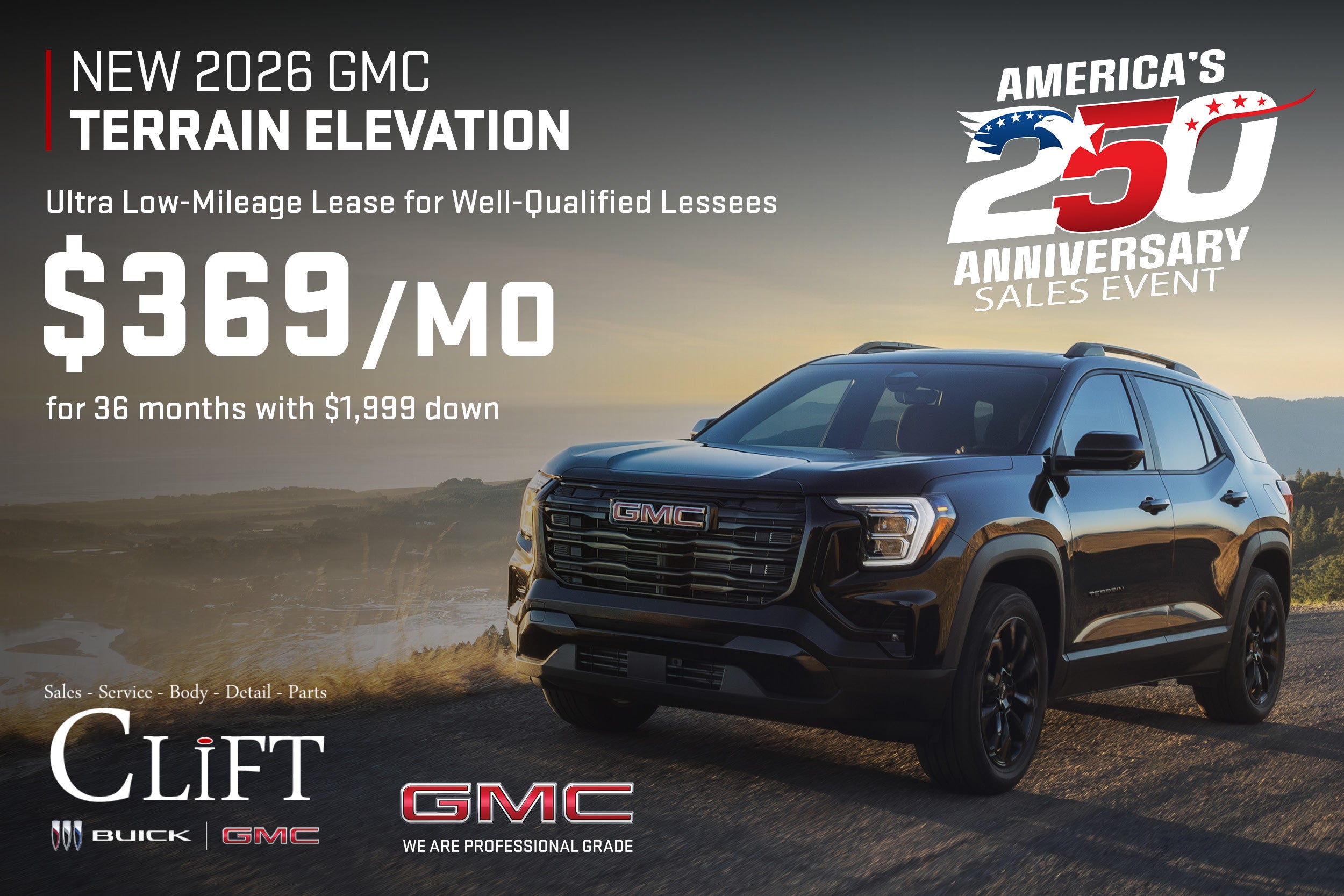 GMC Terrain Lease Special