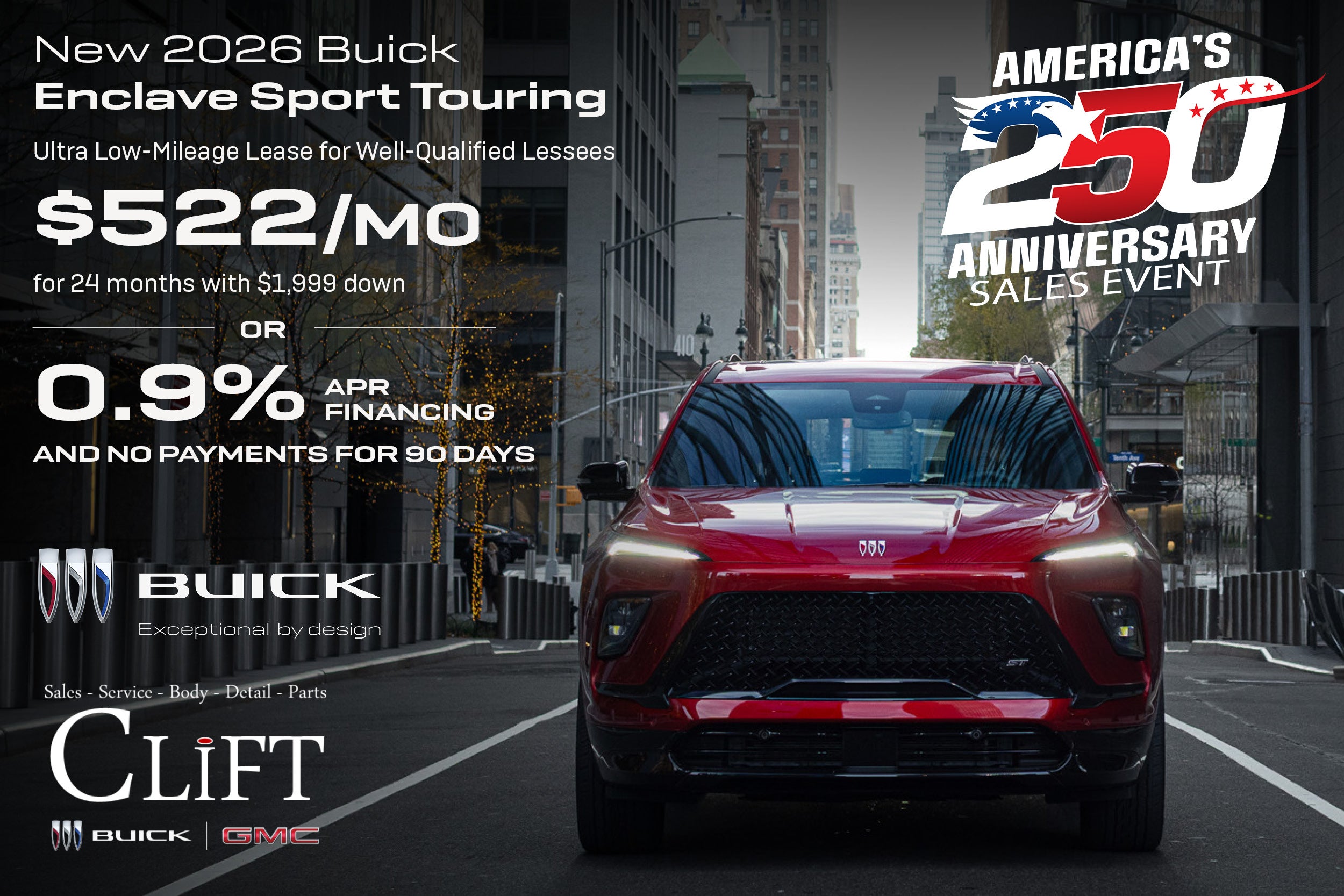 Buick Enclave Lease Special