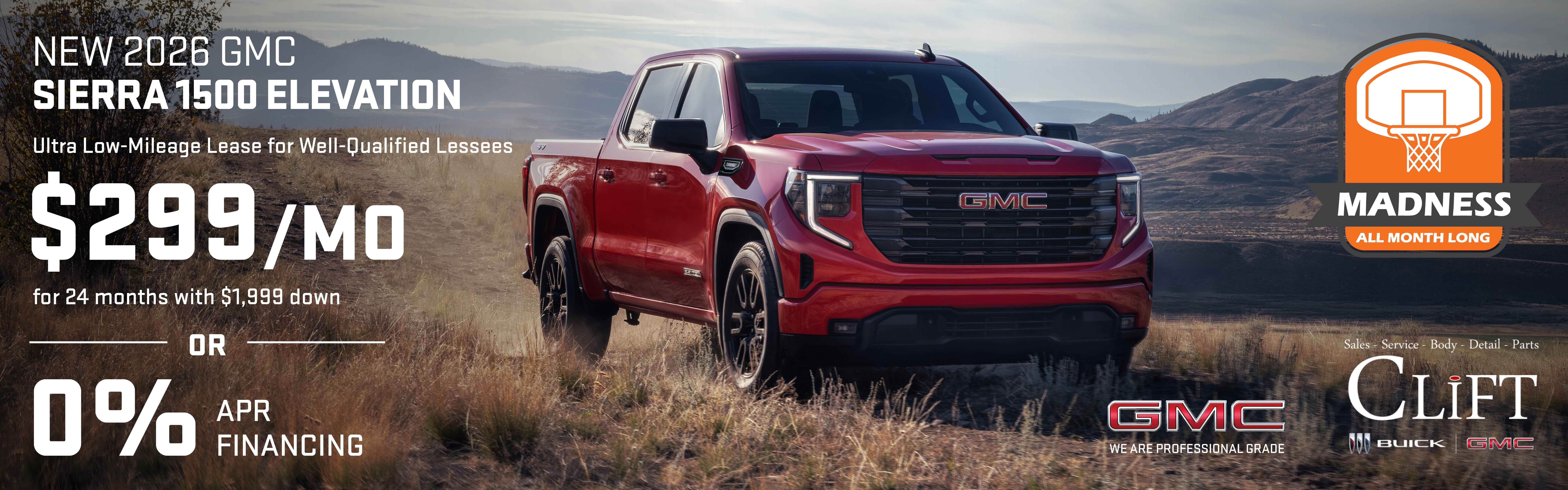 2026 GMC Sierra 1500 Incentives