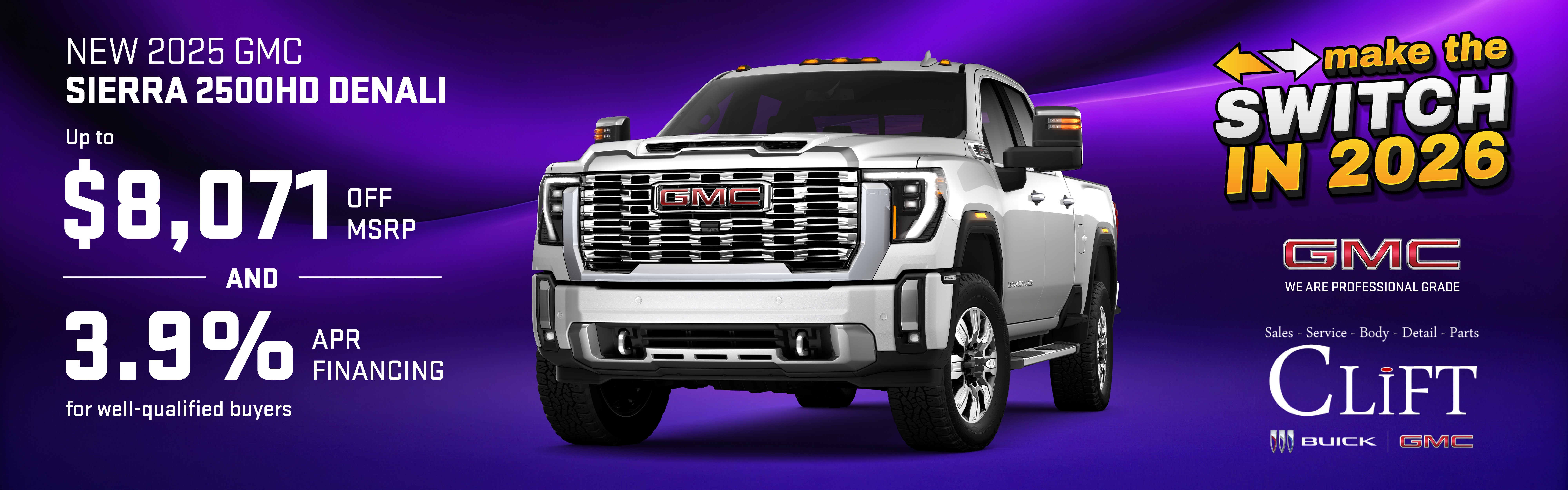 GMC Sierra 2500HD Specials