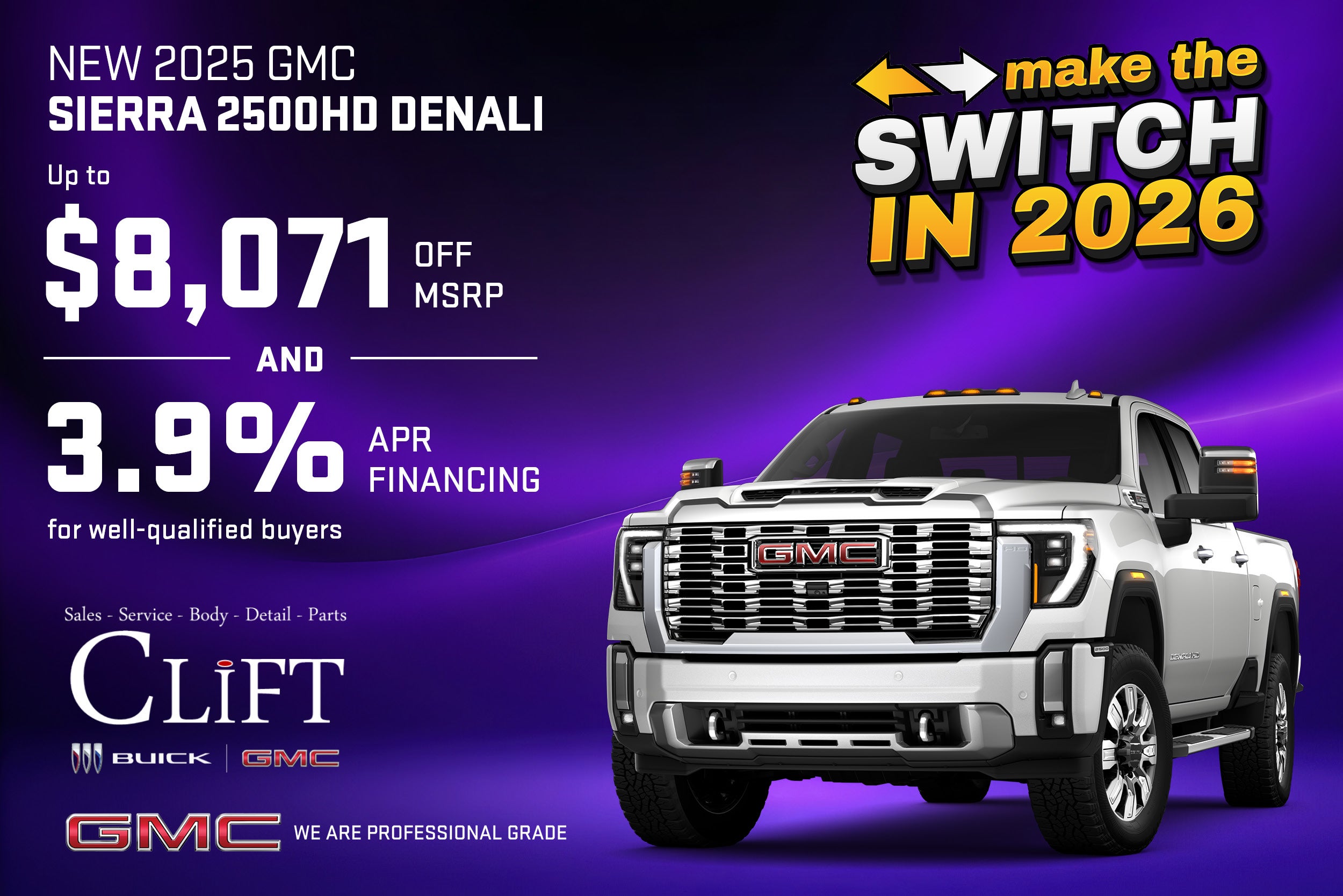 Sierra 2500HD Specials