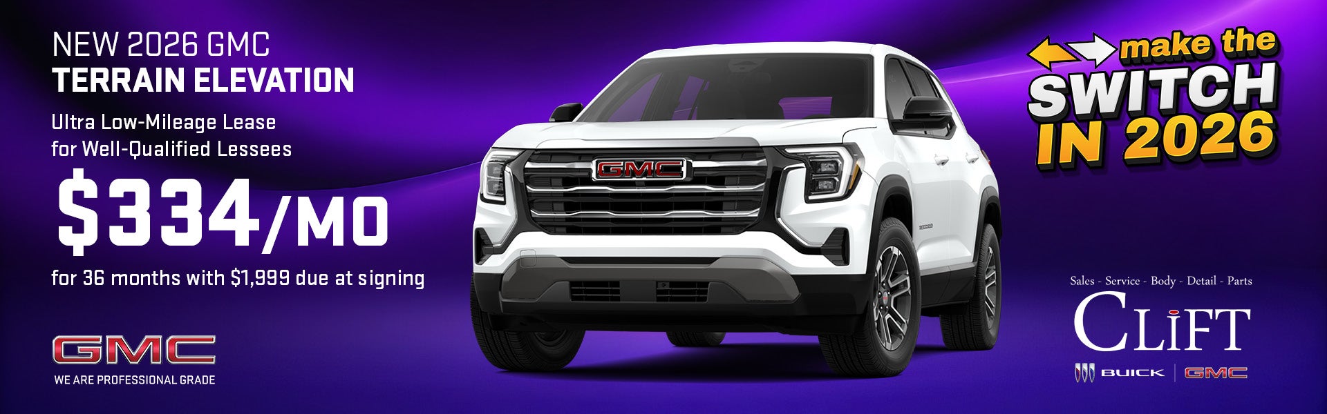 GMC Terrain Lease Special