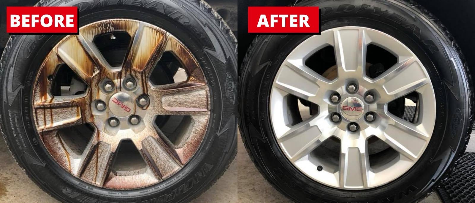 Before and After Detail Photos